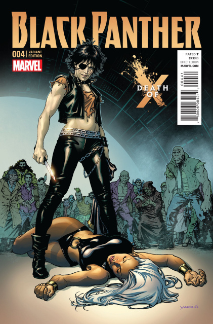 Black Panther #4 (Yardin Death of X Cover)