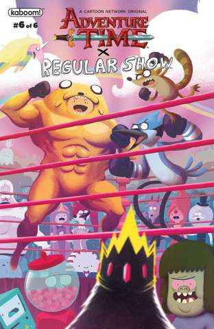 Adventure Time: Regular Show #6 (Subscription Bayliss Cover)