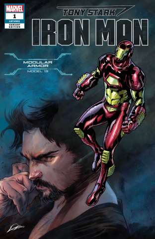 Tony Stark: Iron Man #1 (Modular Armor Cover)