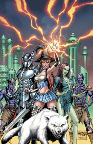 Grimm Fairy Tales: Oz - Reign of the Witch Queen #1 (Reyes Cover)