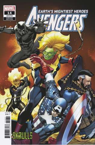 Avengers #14 (Pacheco Skrulls Cover)