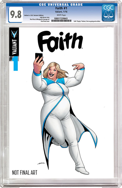 Faith #1 (CGC Replica Perez Cover)