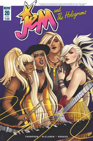 Jem and The Holograms #20 (Subscription Cover)