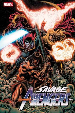 Savage Avengers #28 (Hotz Cover)