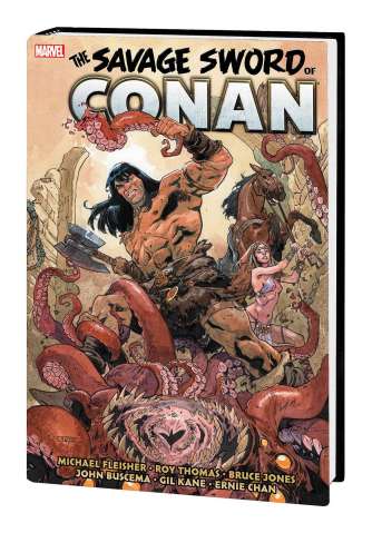The Savage Sword of Conan: The Original Marvel Years Vol. 5 (Omnibus Asrar Cover)