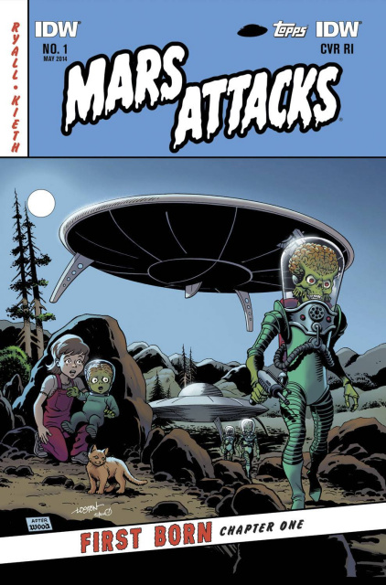 Mars Attacks First Born #1 (Subscription Cover)