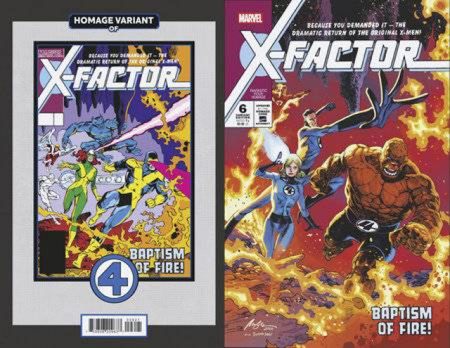 X-Factor #6 (Rafael Albuquerque Fantastic Four Homage Cover)