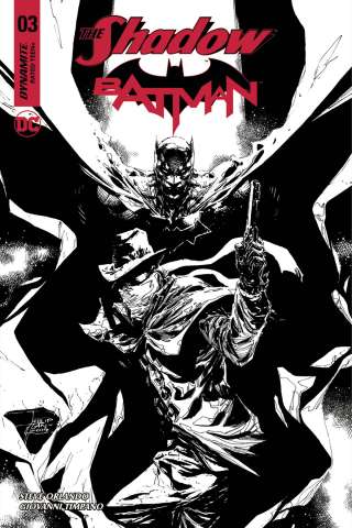 The Shadow / Batman #3 (10 Copy Tan Cover)