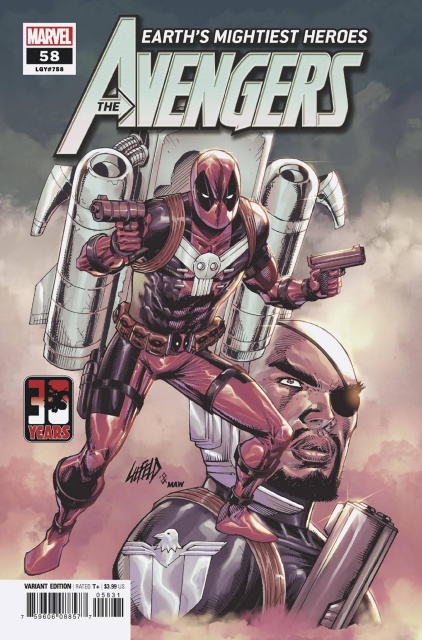 Avengers #58 (Liefeld Deadpool 30th Anniversary Cover)