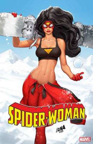 Spider-Woman #2 (David Nakayama Ski Chalet Cover)