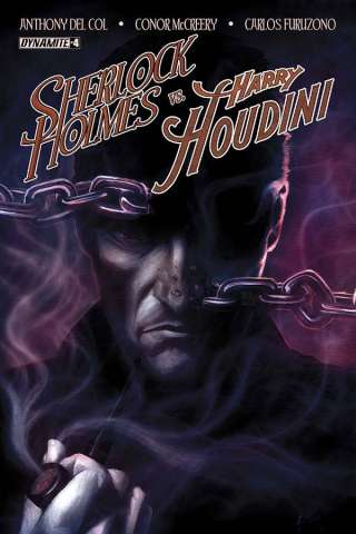 Sherlock Holmes vs. Harry Houdini #4 (Worley Cover)
