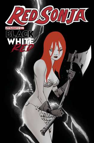 Red Sonja: Black, White, Red #5 (Lee Cover)