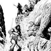 Conan the Barbarian: Battle of the Black Stone #3 (Sharp Cover)