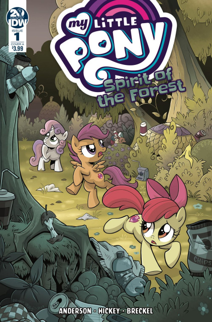 My Little Pony: Spirit of the Forest #1 (Hickey Cover)