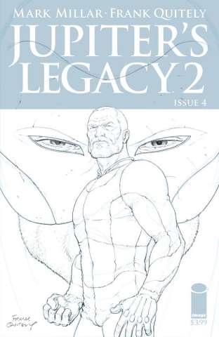 Jupiter's Legacy 2 #4 (25 Copy Quitely Sketch Cover)