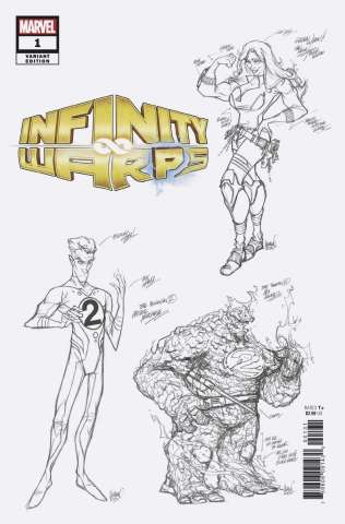 Infinity Wars: Infinity Warps #1 (Herrera Design Cover)