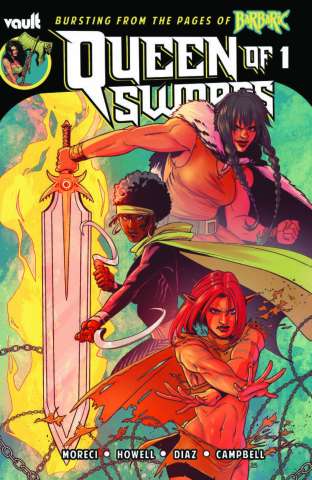 Queen of Swords #1 (Howell & Diaz Cover)