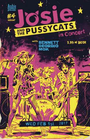 Josie and The Pussycats #4 (Michael Walsh Cover)