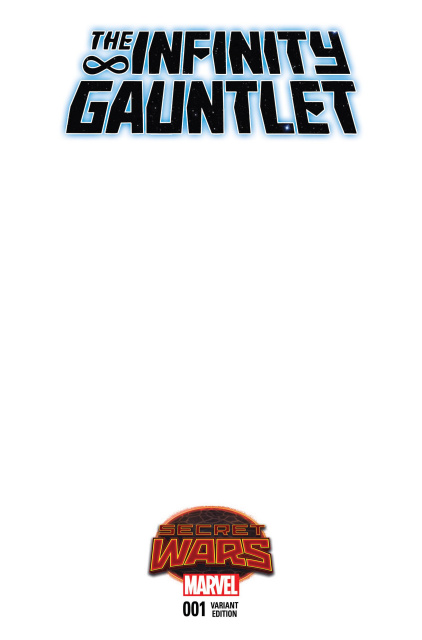 The Infinity Gauntlet #1 (Blank Cover)