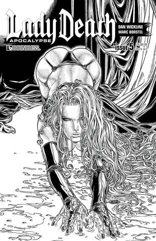 Lady Death: Apocalypse #5 (Premium Pure Art Cover)