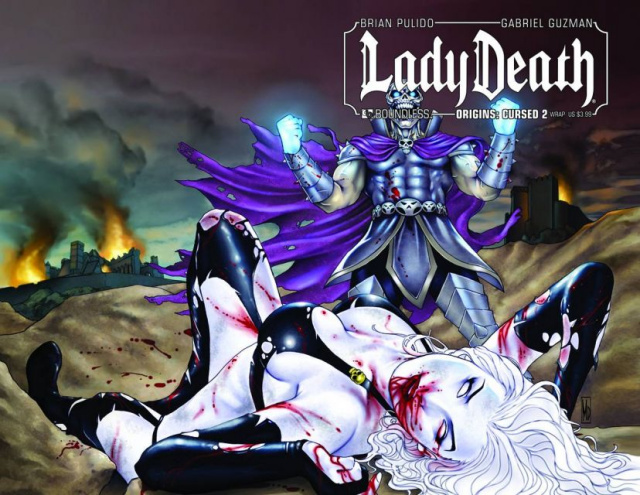 Lady Death Origins: Cursed #2 (Wrap Cover)