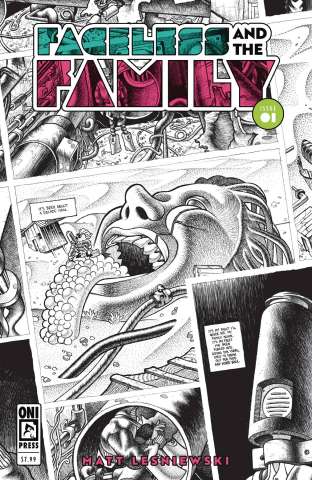 Faceless and the Family #1 (10 Copy Sketchbook Cover)