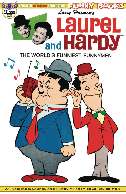 Laurel and Hardy #1 (1967 Cover)