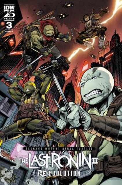 Teenage Mutant Ninja Turtles: The Last Ronin II - Re-Evolution #3 (Escorzas Cover)