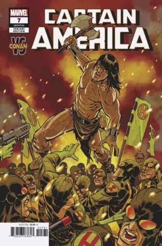 Captain America #7 (Johnson Conan Cover)