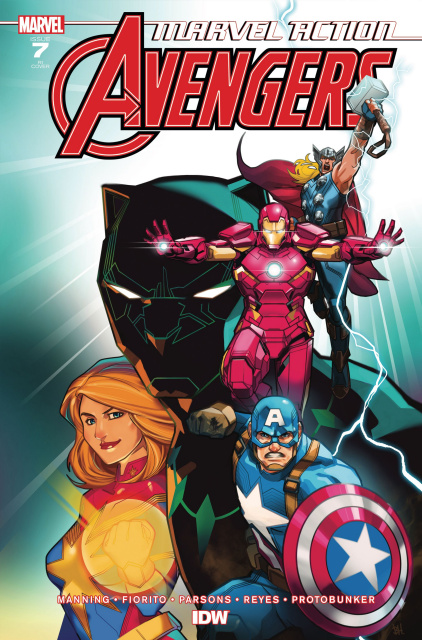 Marvel Action: Avengers #7 (10 Copy Harvey Cover)