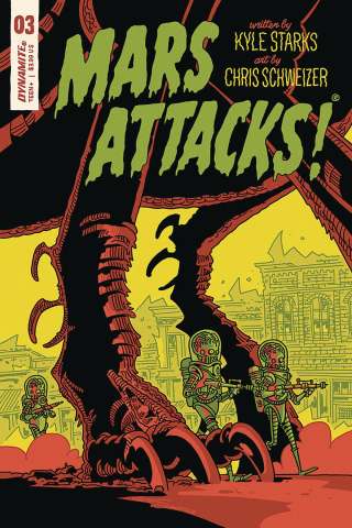 Mars Attacks #3 (Schweizer Cover)