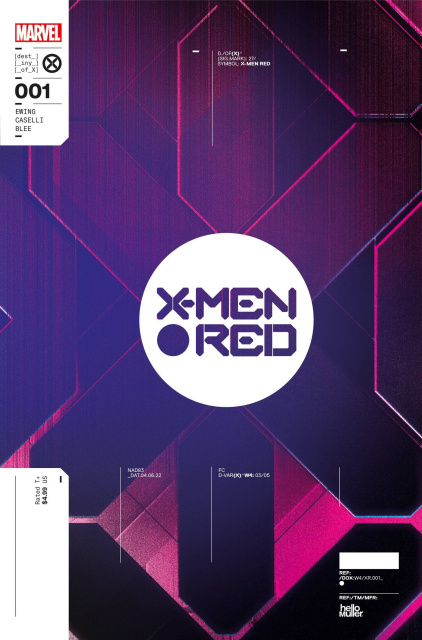 X-Men Red #1 (Muller Design Cover)