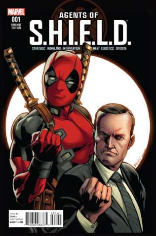 Agents of S.H.I.E.L.D. #1 (Bagley Deadpool Cover)