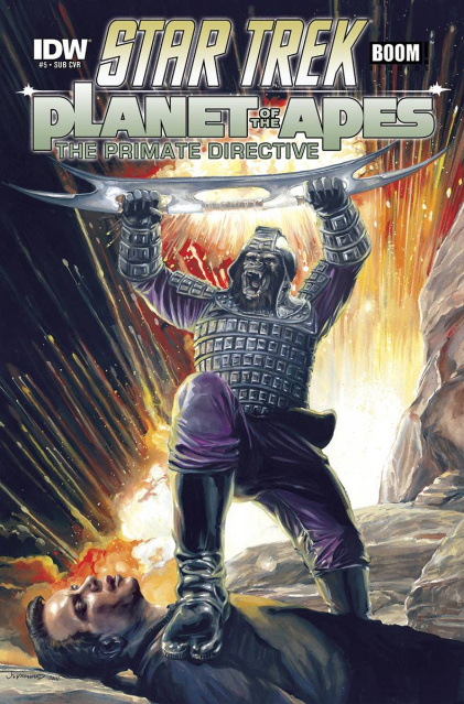 Star Trek / Planet of the Apes #5 (Subscription Cover)