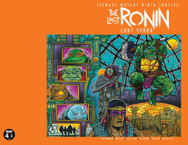 Teenage Mutant Ninja Turtles: The Last Ronin - Lost Years #4 (Eastman & Bishop Cover)