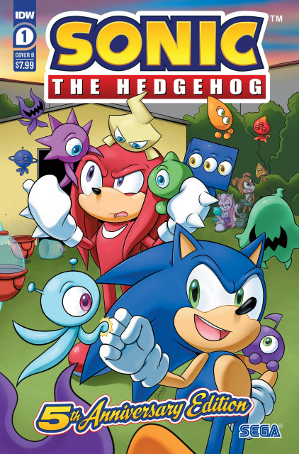 Sonic the Hedgehog #1 (Hernandez 5th Anniversary Edition)