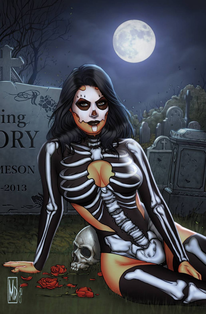 Grimm Fairy Tales Presents Horror Pinup 2022 (Dipascale Cover)