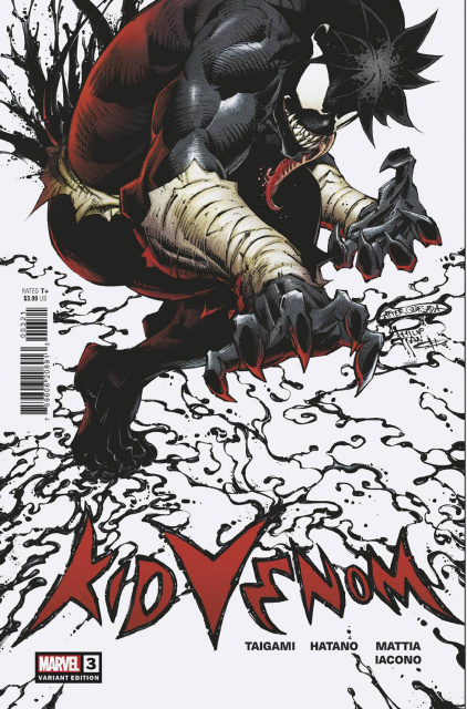 Kid Venom #3 (Philip Tan Homage Cover)