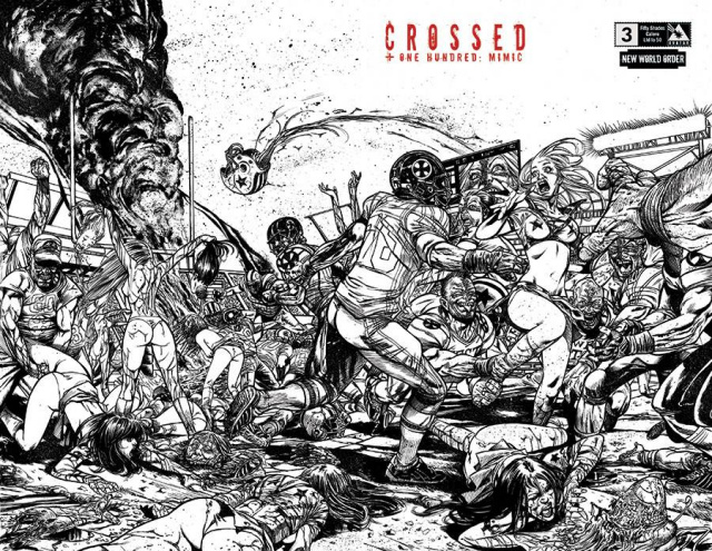 Crossed + One Hundred: Mimic #3 (NWO 50 Shades Calero Cover)