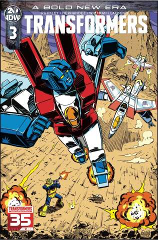 The Transformers #3 (10 Copy Guidi Cover)