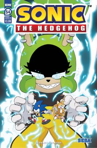Sonic the Hedgehog #54 (Schoening Cover)