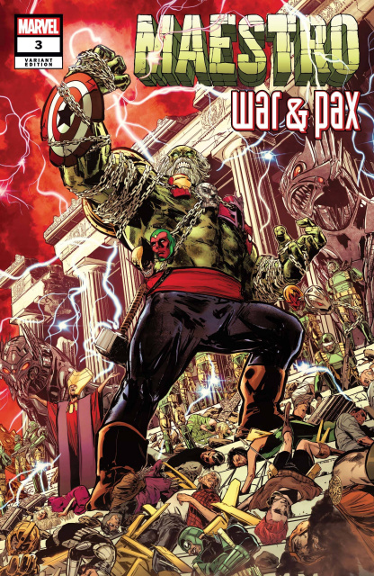Maestro: War & Pax #3 (Jimenez Cover)