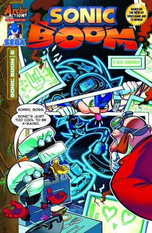 Sonic Boom #5 (X-Ray Cover)