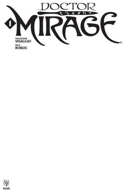 Doctor Mirage #1 (Blank Cover)