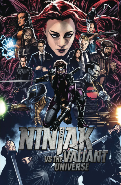 Ninjak vs. The Valiant Universe #1 (Suayan Cover)