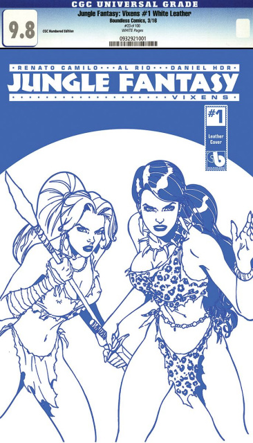 Jungle Fantasy: Vixens #1 (CGC Graded Cover)