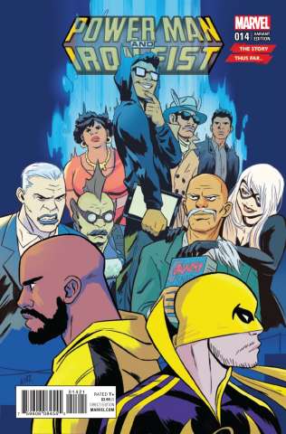 Power Man & Iron Fist #14 (Bustos Story Thus Far Cover)