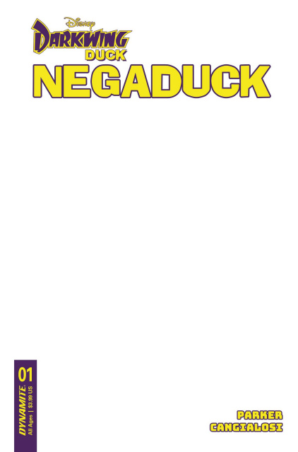 Negaduck #1 (Blank Authentix Cover)