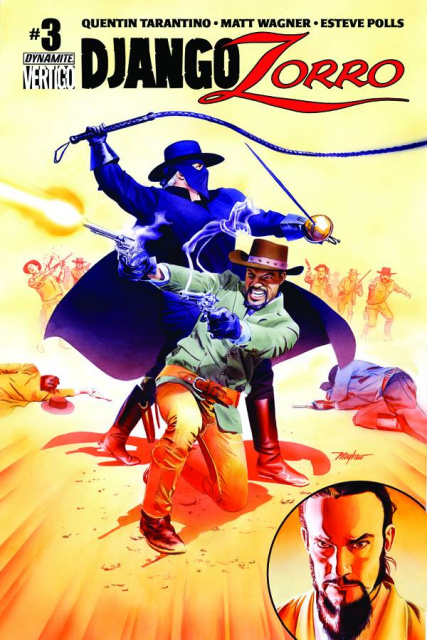 Django / Zorro #3 (Mayhew Subscription Cover)