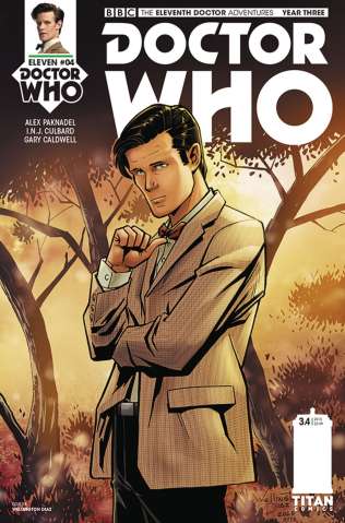 Doctor Who: New Adventures with the Eleventh Doctor, Year Three #4 (Diaz Cover)